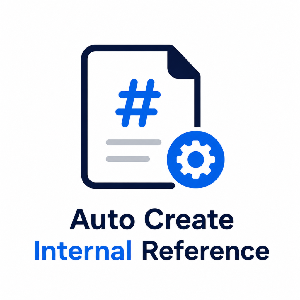 Auto Create Internal Reference