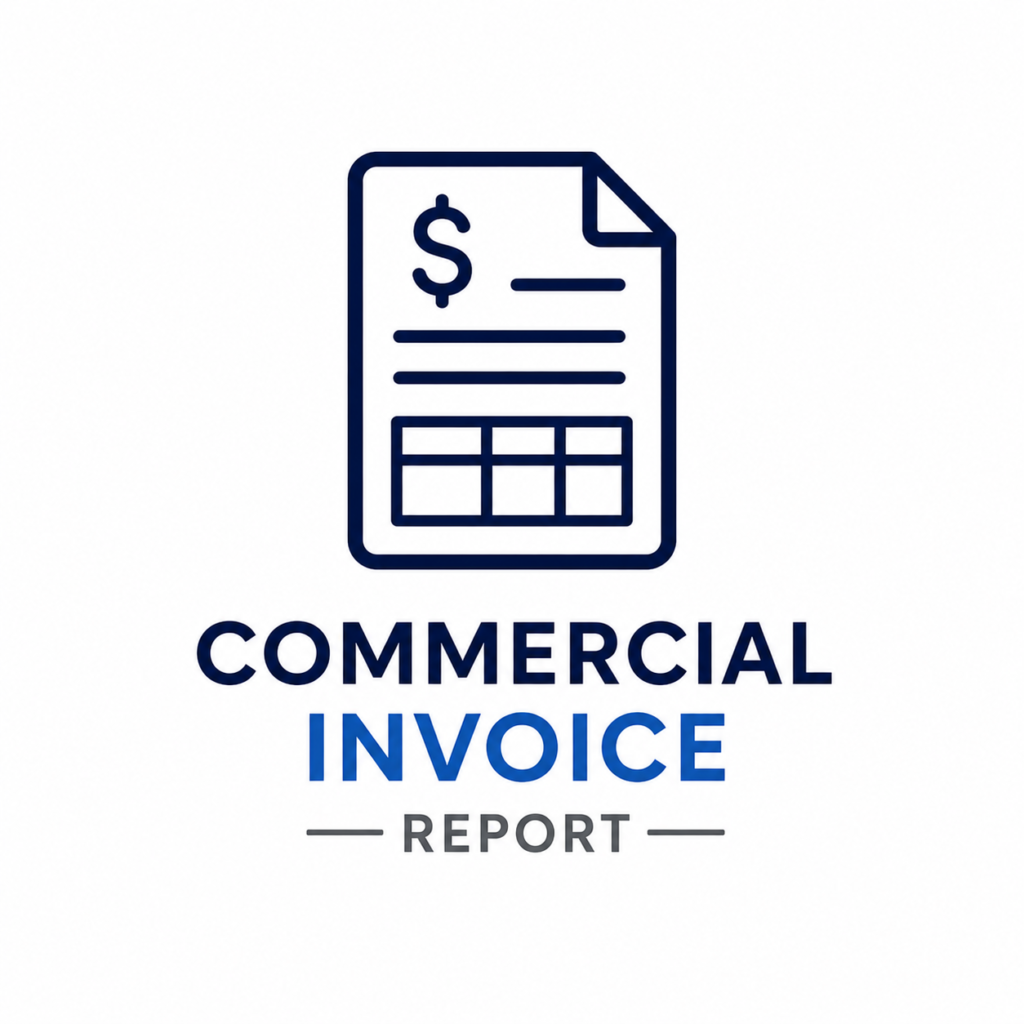 Commercial Invoice Report (Excel)