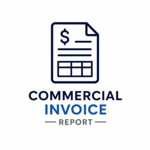 Commercial Invoice Report (Excel)