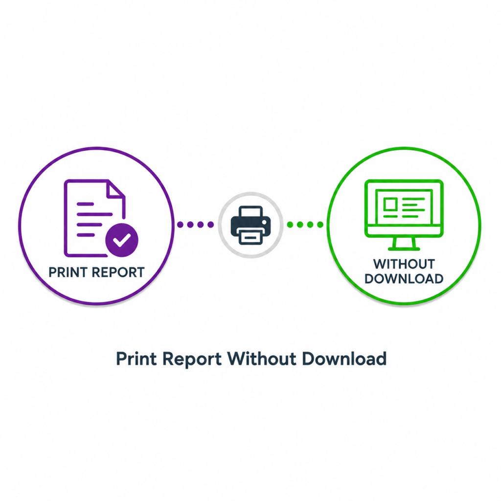 Print Report Without Download || Open Direct Print Wizard While Print Report From Odoo ||Direct Print Reports