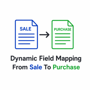 SaleOrder to PurchaseOrder(Dropshipping) Dynamic field mapping