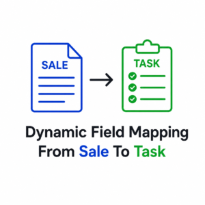 SaleOrder to Project Task Dynamic field mapping