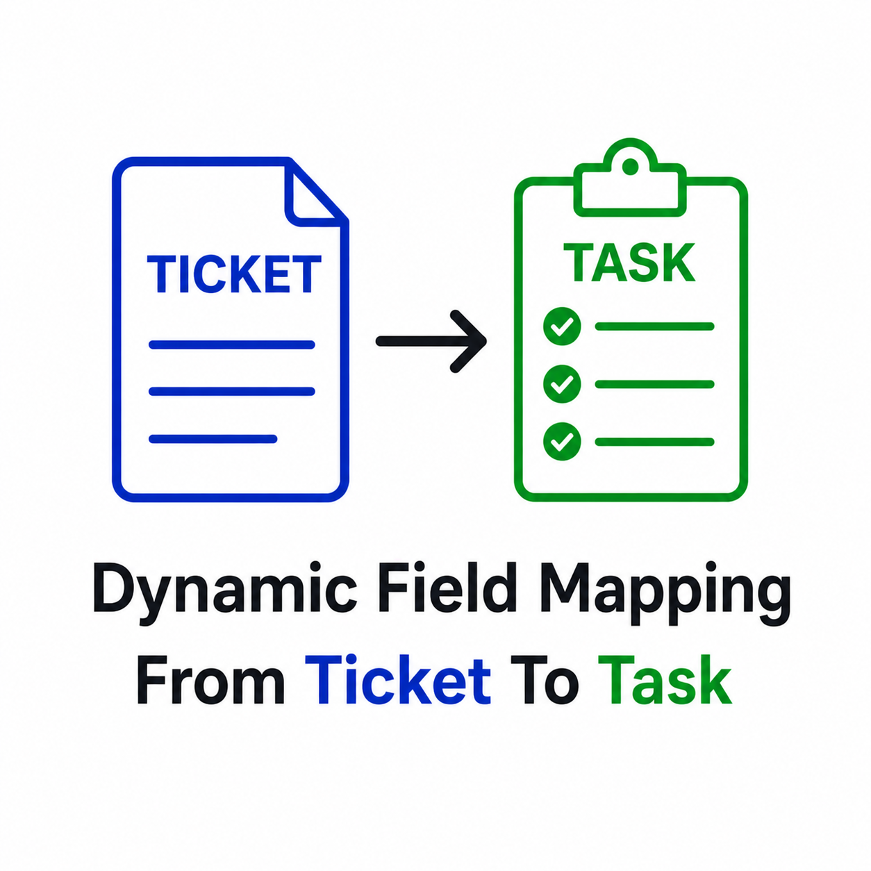 Helpdesk Ticket to Project Task Dynamic for Odoo | Vraja