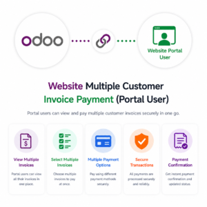 Website Multiple Customer Invoice Payment(Portal User)