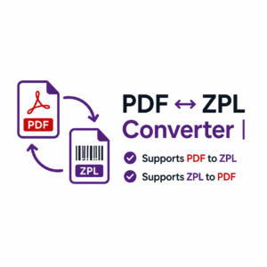 PDF ↔ ZPL Converter | Supports PDF to ZPL | Supports ZPL to PDF