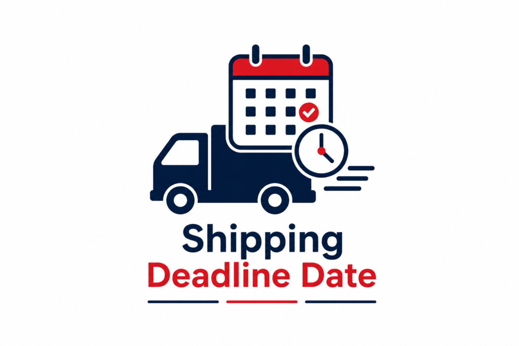 Calculate Shipping Deadline Date
